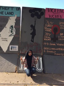 Source Credit: SJP Cal State Fullerton Palestinian Mock Apartheid Wall Event 2014 Photo Album, Dec 4 2014