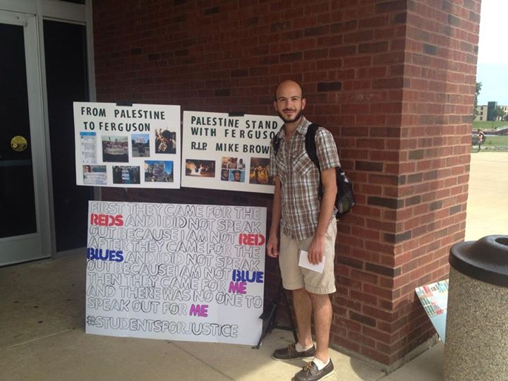 Source credit: Students for Justice in Palestine at Eastern Michigan University Facebook Page (February 3, 2015)